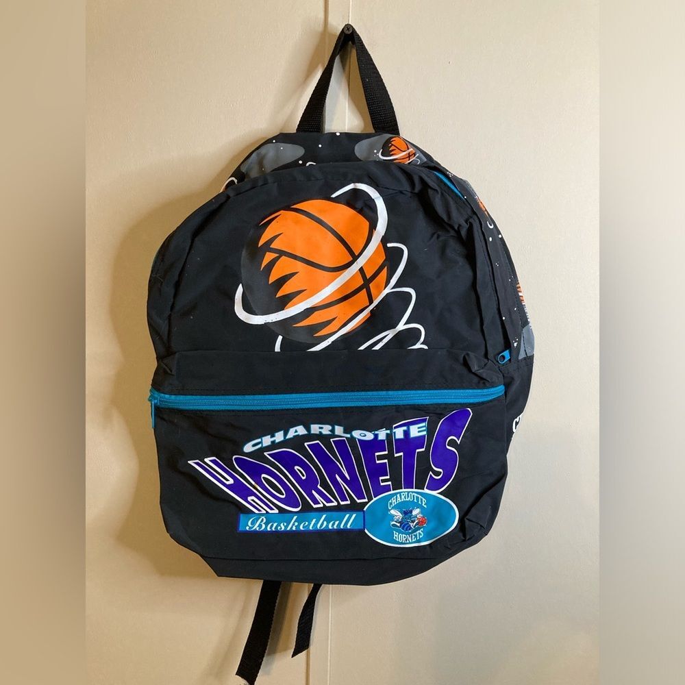 Vintage Style Charlotte Hornets Backpack